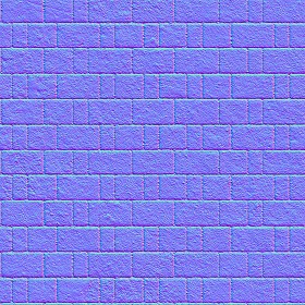 Textures   -   ARCHITECTURE   -   STONES WALLS   -   Stone blocks  - Wall stone with regular blocks texture seamless 08387 - Normal