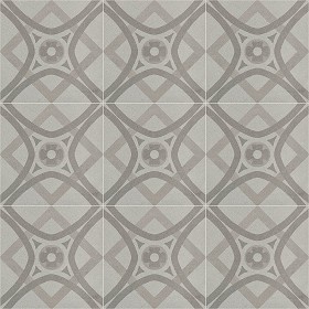 Textures   -   ARCHITECTURE   -   TILES INTERIOR   -   Cement - Encaustic   -  Cement - Cement concrete tile texture seamless 20876
