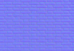 Textures   -   ARCHITECTURE   -   BRICKS   -   Facing Bricks   -   Smooth  - Facing smooth bricks texture seamless 20801 - Normal