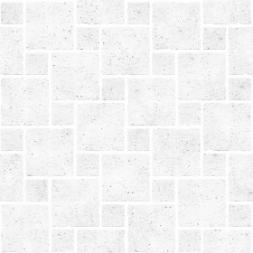 Textures   -   ARCHITECTURE   -   PAVING OUTDOOR   -   Concrete   -   Blocks regular  - Paving outdoor concrete regular block texture seamless 05722 - Ambient occlusion