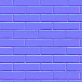 Textures   -   ARCHITECTURE   -   BRICKS   -   Facing Bricks   -   Smooth  - Dark Facing smooth bricks texture seamless 21365 - Normal
