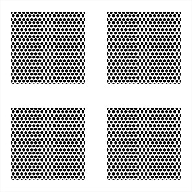 Textures   -   MATERIALS   -   METALS   -   Perforated  - Cream ceiling perforated metal texture seamless 10571 - Mask