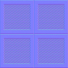 Textures   -   MATERIALS   -   METALS   -   Perforated  - Cream ceiling perforated metal texture seamless 10571 - Normal